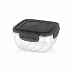 Tupper Pote Cuadrado Bpa Free 2400 Ml Cook Y Lock