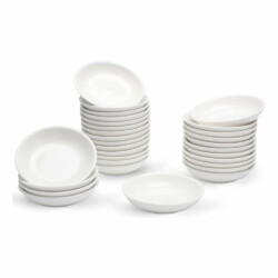 Dip Ceramica Ramekin Copetinero 4 Piezas Redondo 10 X 2,7 Cm