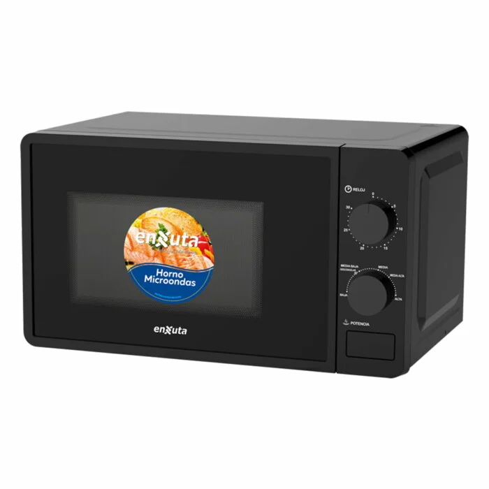 Microondas Enxuta Moenx0320mng Negro 20 Litros 1150 Watts