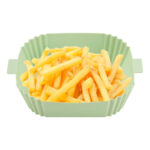 Bandeja De Silicona Cuadrada Para Freidora De Aire 20 Cm - Imagen 3