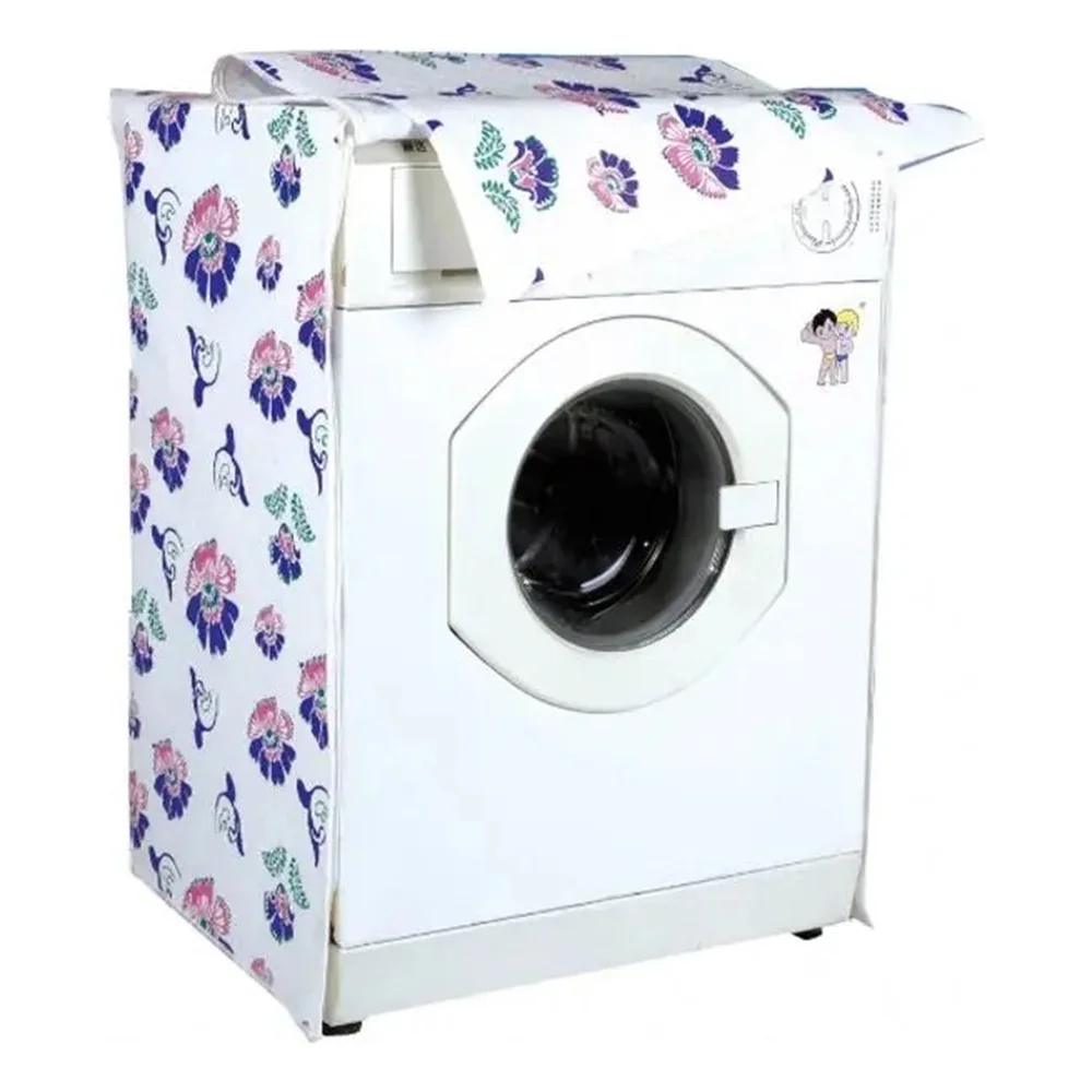 Funda Para Lavarropas Carga Frontal Impermeable Con Cierre - Imagen 4