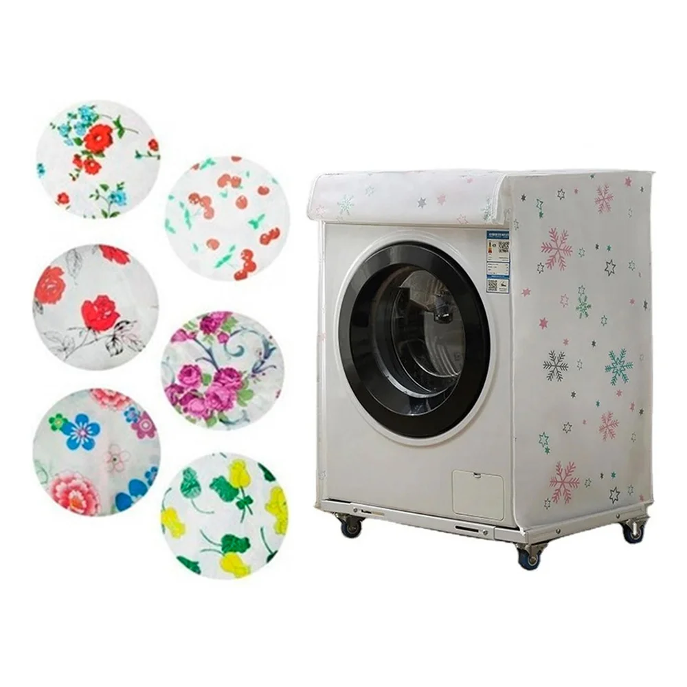 D_NQ_NP_2X_859988-MLU77381263095_072024-F Funda Para Lavarropas Carga Frontal Impermeable Con Cierre - Imagen 1