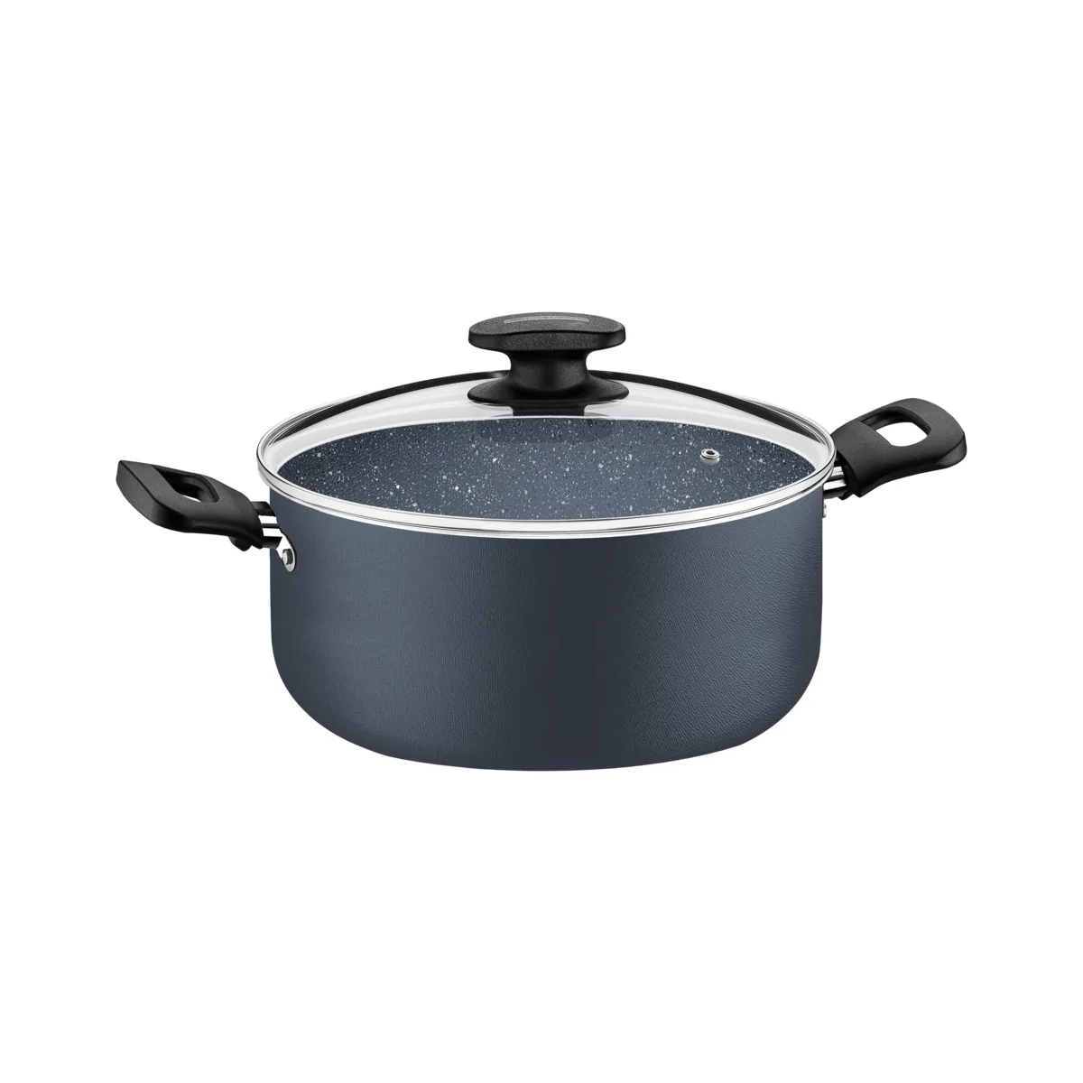 Juego De Ollas Bateria De Cocina Tramontina 7 Piezas Azul - Imagen 5