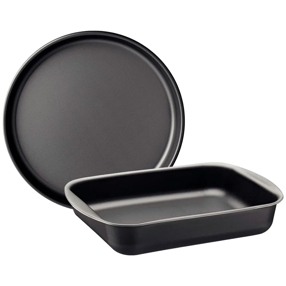 COMBO7 Juego Asaderas Tramontina Kit 2 Piezas Teflon Antiadherente - Imagen 1