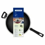 Wok Tramontina Teflon Antiadherente Loreto 28 Cm Con Tapa - Imagen 2