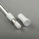 Palo Extensible Para Cortina De Baño De 1,40 A 2,60 M Acero - Imagen 4