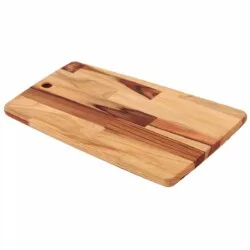 Tabla De Cocina Tramontina Rectangular Kitchen Teca 40x28 Cm
