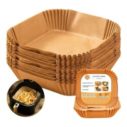 Bandejas De Papel Para Freidora De Aire Sin Aceite 50 Uni
