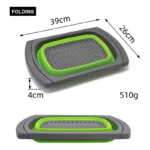 Colador Escurridor Plegable Extensible 61 Cm Rectangular - Imagen 4