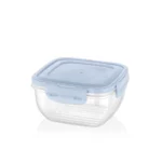 Contenedor Hermetico Pote Bager 1500 Ml Cuadrado 17x17x8 Cm