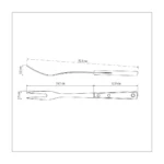 Tenedor De Asado Tramontina Polywood Acero Inoxidable Marron - Imagen 3