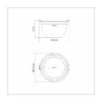 Bowl De Acero Inoxidable Con Tapa Tramontina 3000 Ml - Imagen 5