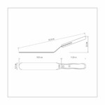 Espatula De Reposteria Tramontina Polywood Acero Inox 7 PuLG - Imagen 4