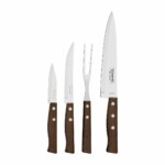Juego De Cuchillos Tramontina Acero Inox Tradicional 4 Piezas