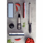 Afilador De Cuchillos Chaira Tramontina Acero Inox Profio - Imagen 3