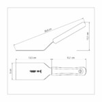 Espatula De Fritura Tramontina Acero Inoxidable Profesional - Imagen 3