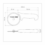 Cortador De Pizza Tramontina Profesional Acero Inoxidable - Imagen 3