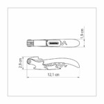 Sacacorchos 2 Etapas Con Abridor Tramontina Harmoniza - Imagen 4