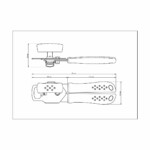 Abrelatas Tramontina Utilita En Acero Inoxidable Rojo - Imagen 2