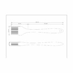 Pincel De Silicona Tramontina Utilita 25 Cm - Imagen 3