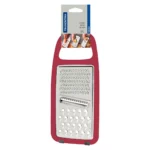 Rallador Tramontina Utilitá En Acero Inoxidable Goma Rojo - Imagen 2