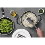 Cuchara Para Servir Tramontina Moldê De Silicona Gris 28 Cm - Imagen 5