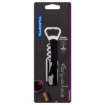 Abrelatas Sacacorchos Navaja Tramontina Harmoniza Negro - Imagen 2