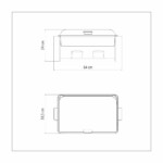 Rechaud Con Hornalla Tramontina Acero Inoxidable 9 Litros - Imagen 4