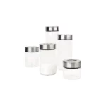 Frasco De Vidrio Tramontina Purezza Tapa Acero 1000 Ml - Imagen 5