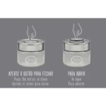 Frasco De Vidrio Tramontina Purezza Tapa Acero 1000 Ml - Imagen 7