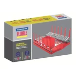 Escurridor 16 Platos Tramontina Acero Inoxidable Bandeja - Imagen 2