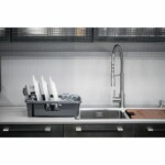 Escurridor de Platos Tramontina Plastico Plurale Gris - Imagen 2