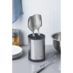 Porta Utensilios Giratorio Tramontina en Acero Inoxidable - Imagen 4