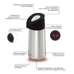 Termo con Sifon Tramontina Exata Acero Inoxidable 2 Litros - Imagen 5