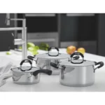 Olla Tramontina Triple Fondo Induccion 16 CM 1,4 Litros - Imagen 4