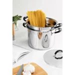 Juego Cozi Pasta Tramontina Triple Fondo Induccion 24 CM - Imagen 4