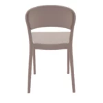 Silla Tramontina Sissi con Respaldo Cerrado Gris ECO - Imagen 3