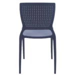 Silla Tramontina Safira en Polipropileno Fibra Vidrio Azul - Imagen 3
