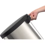 Basurero con Pedal New Tramontina Acero Inoxidable 30 Litros - Imagen 2