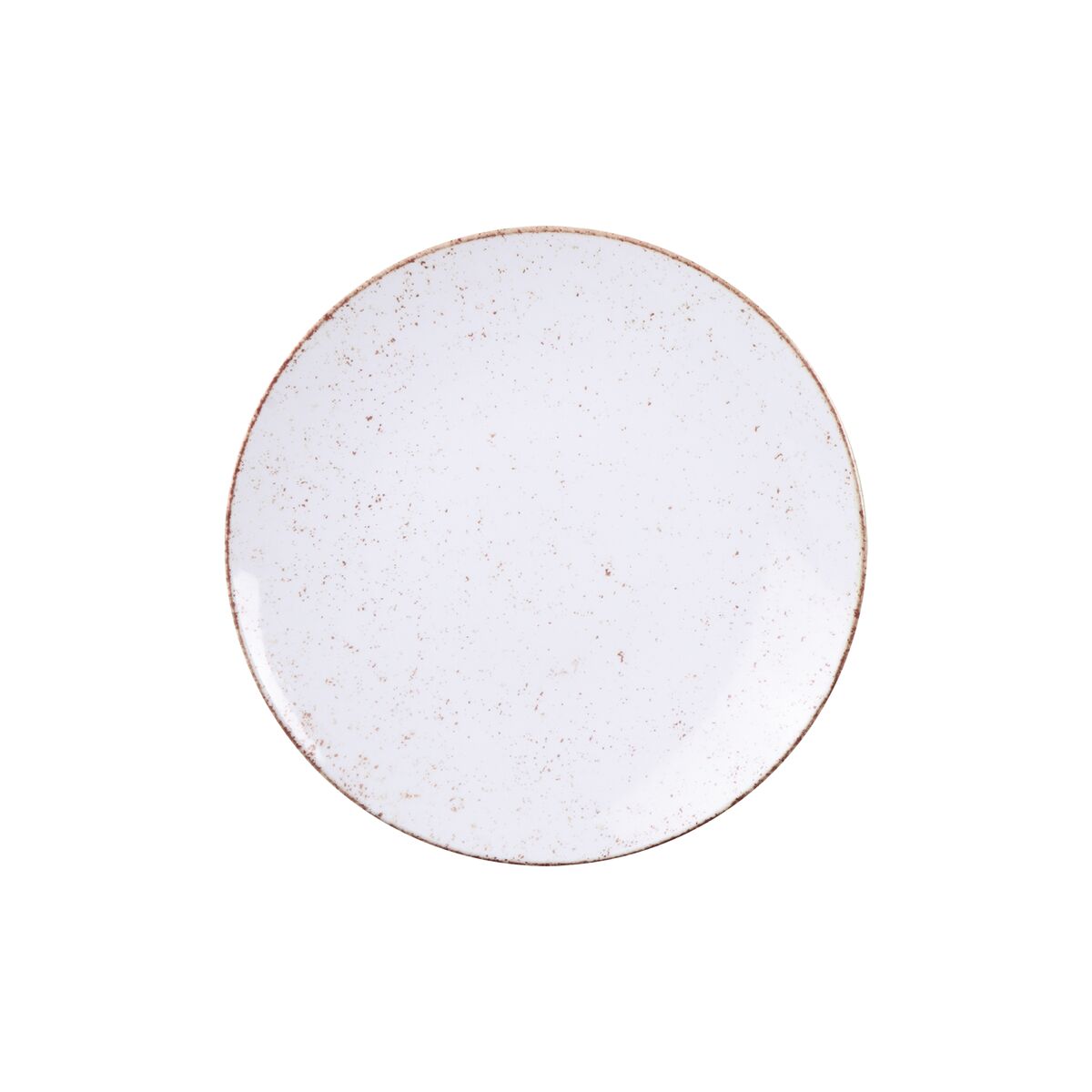 96980010PDM001G Plato De Postre Tramontina Porcelana 21 Cm Decorado Rustico - Imagen 1