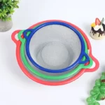 Colador De Malla Cernidor Con Asas Platico 28 Cm - Imagen 2