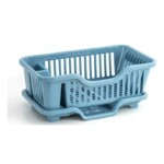 Escurridor De Platos Con Bandeja Y Cubiertero Desague - Imagen 2