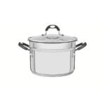 Cacerola Olla Tramontina Induccion Con Vaporera 20 Cm 3,6 L