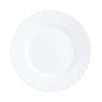 Plato Llano Vidrio Blanco Luminarc Trianon 24 Cm X6 Unid - Imagen 2