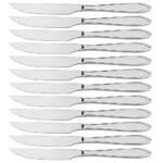 Cuchillo De Asado Tramontina Acero Inoxidable Laguna X12 Uni