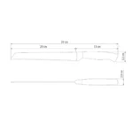 Cuchilla De Pan Tramontina Acero Inoxidable Cronos 8 PuLG - Imagen 3