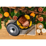 Cacerola De Hierro Curado 26 Cm Con Asas 6 Litros Victoria - Imagen 2