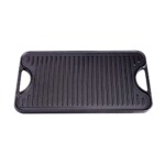 Plancha De Hierro Curado Victoria Reversible 47 X 25 Cm - Imagen 2