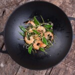 Wok De Hierro Esmaltado Victoria Con Asas 35 Cm 6 Litros - Imagen 4