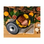 Olla De Hierro Esmaltado 24 Cm 4 Litros Victoria Con Asas - Imagen 4